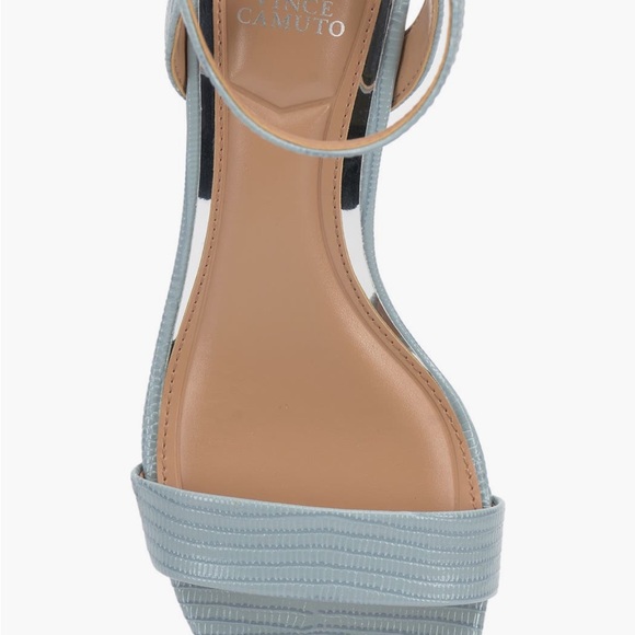 NWT Vince Camuto Lilla Ankle Strap Sandal Celeste Blue 8.5 - Picture 5 of 8